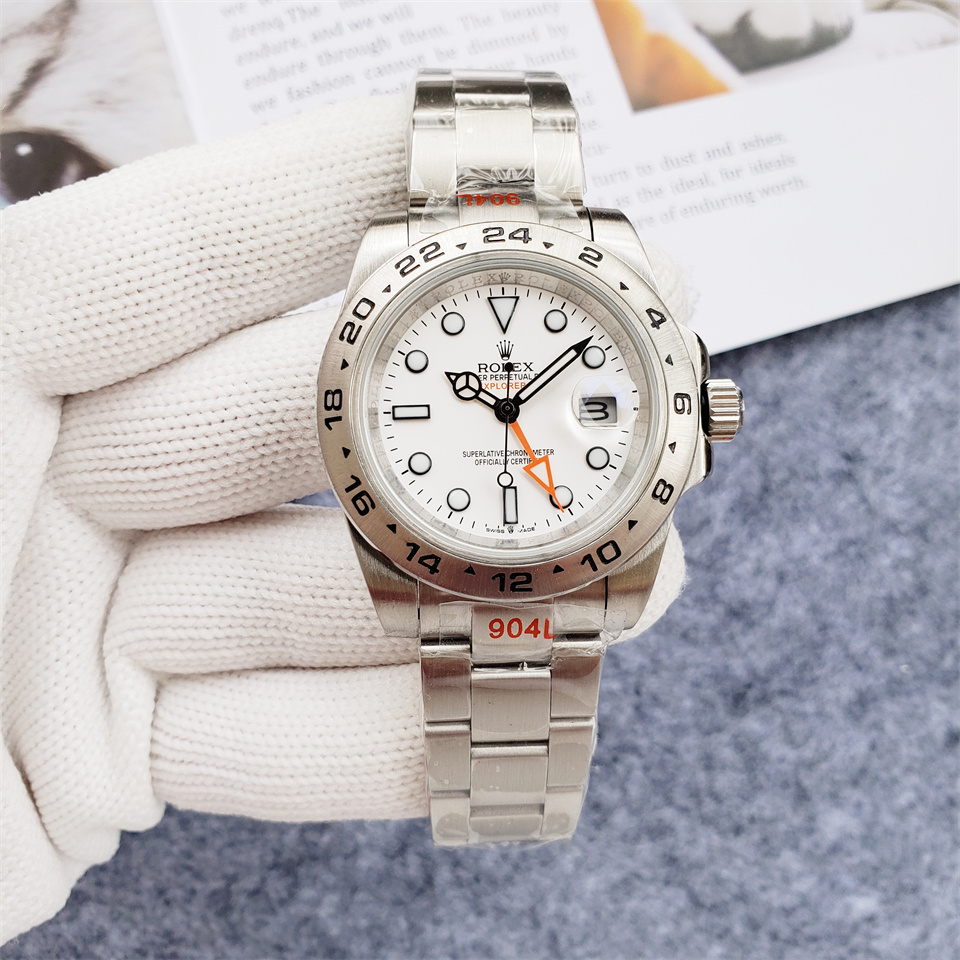 Replica Rolex Explorer 904l Stainless Steel Automatic Mechanical Watch 40mm