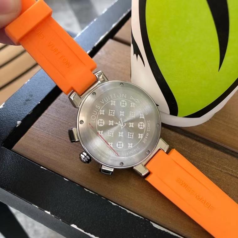 Replica LOUIS VUITTON LV 904l Stainless Steel Quartz Watch 41MM