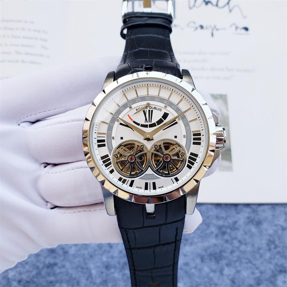 Replica Roger Dubuis 904l Stainless Steel Automatic Machine Watch 46MM