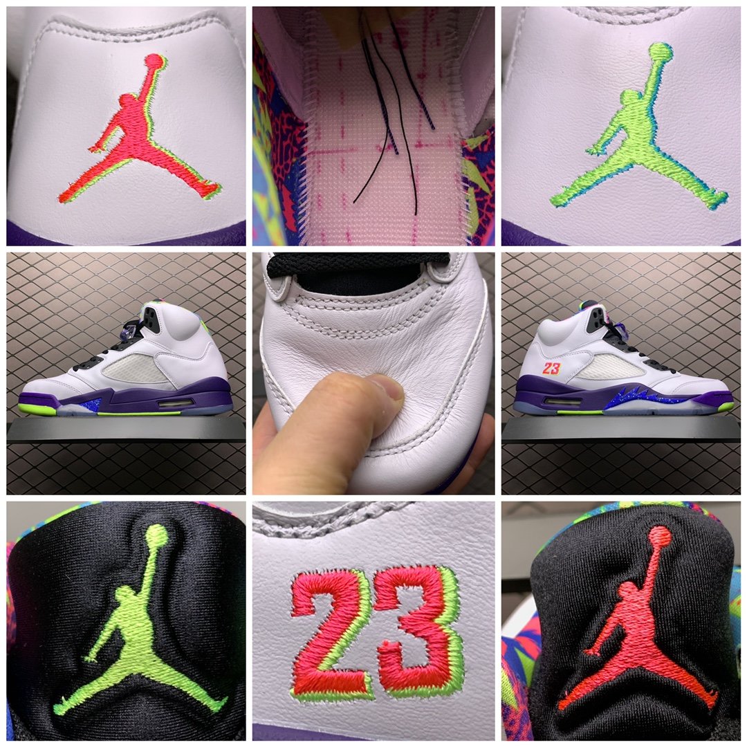 Replica Air Jordan Shoe Air Jordan 5Alternate Bel2020 AJ5 DB3335-100 40.5-47 Size M7-M13.5