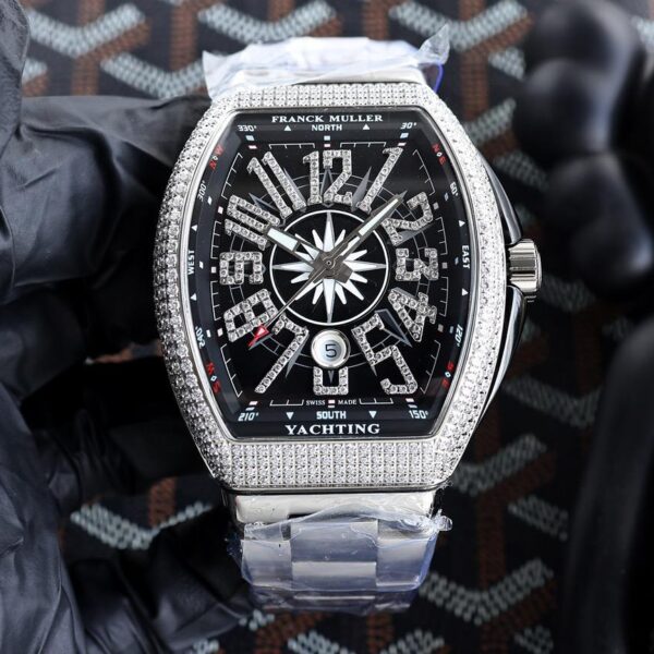 Replica Franck Muller 904l Stainless Steel Automatic Machine Watch 44MM