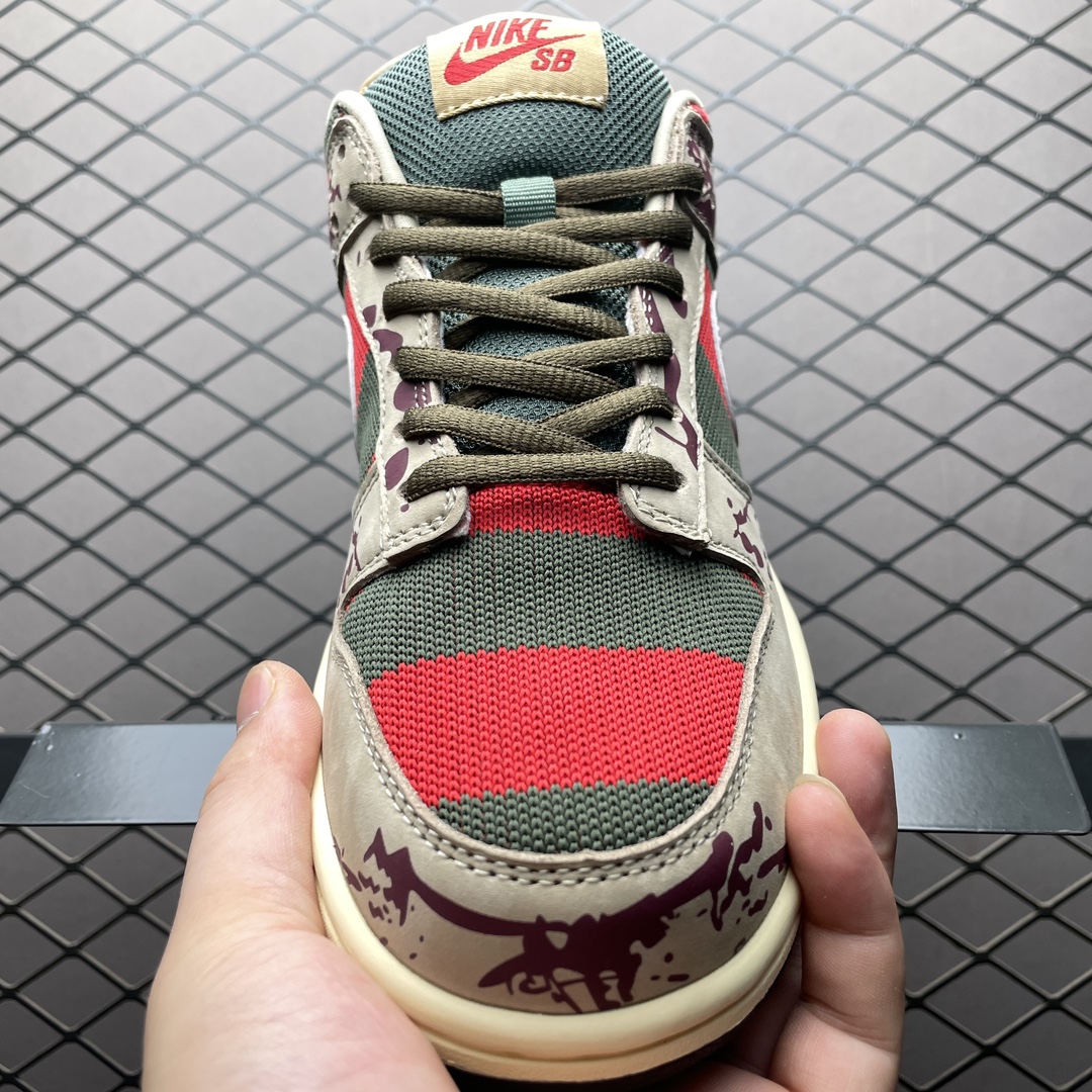 Replica Nike Dunk SB Shoe Nike Dunk SB LowFreddy Krueger 313170-202 Size 40-47.5