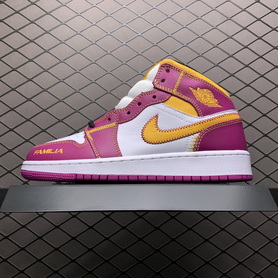 Replica Air Jordan Shoe Air Jordan 1 Mid AJ1 DC0350-100 36-39