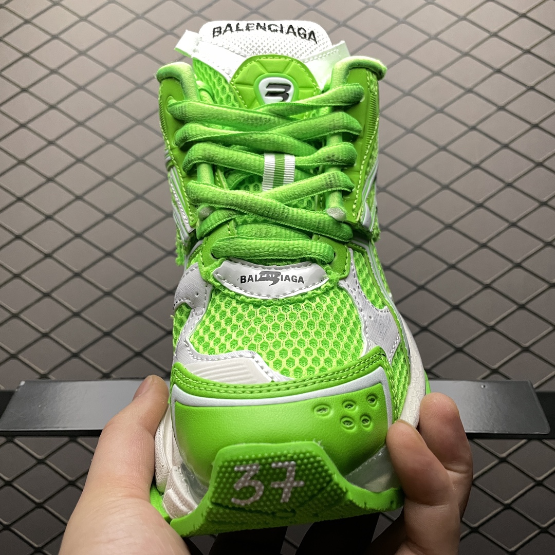 Replica Balenciaga Shoe Balenciaga Runner Size 35-46 Green White
