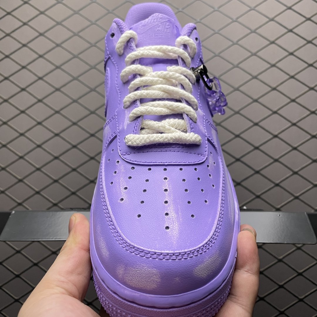 Replica OFF White Shoe Nike Air Force 1 Purple OFF white Size 36-46 31TDEF17