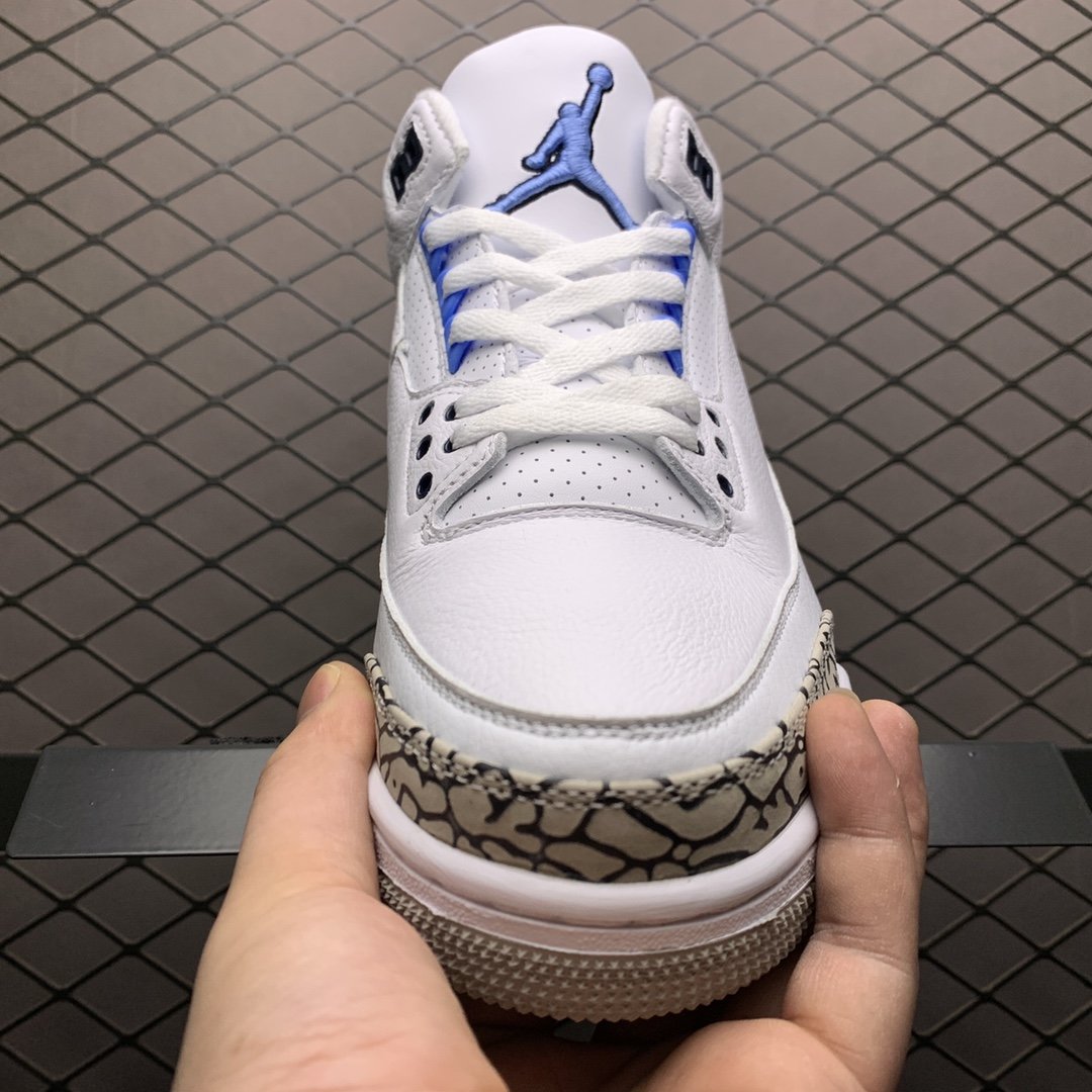 Replica Air Jordan Shoe Air Jordan 3 Retro UNC AJ3 CT8532-104 40-47.5