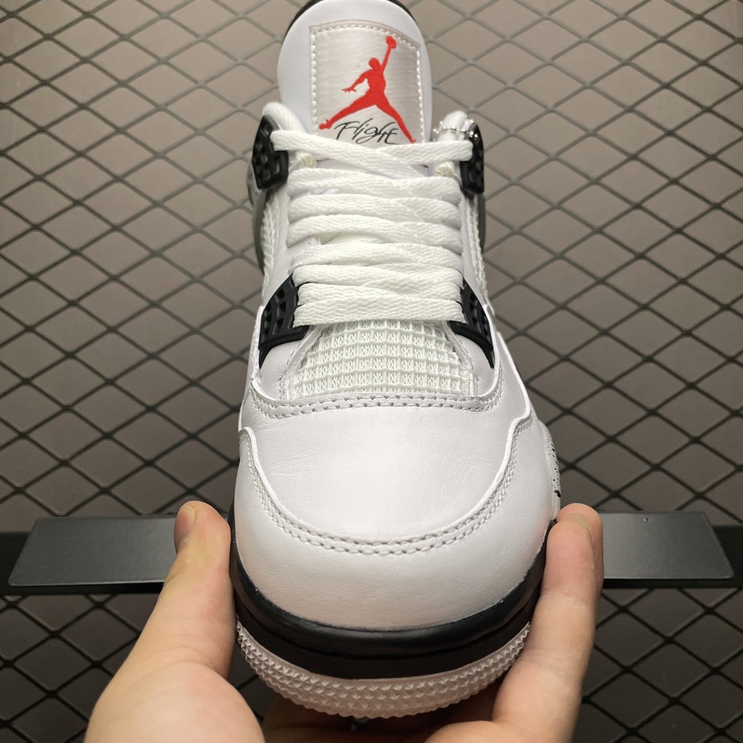 Replica Air Jordan Shoe Air Jordan 4 Retro White Cement 840606-192 40-47