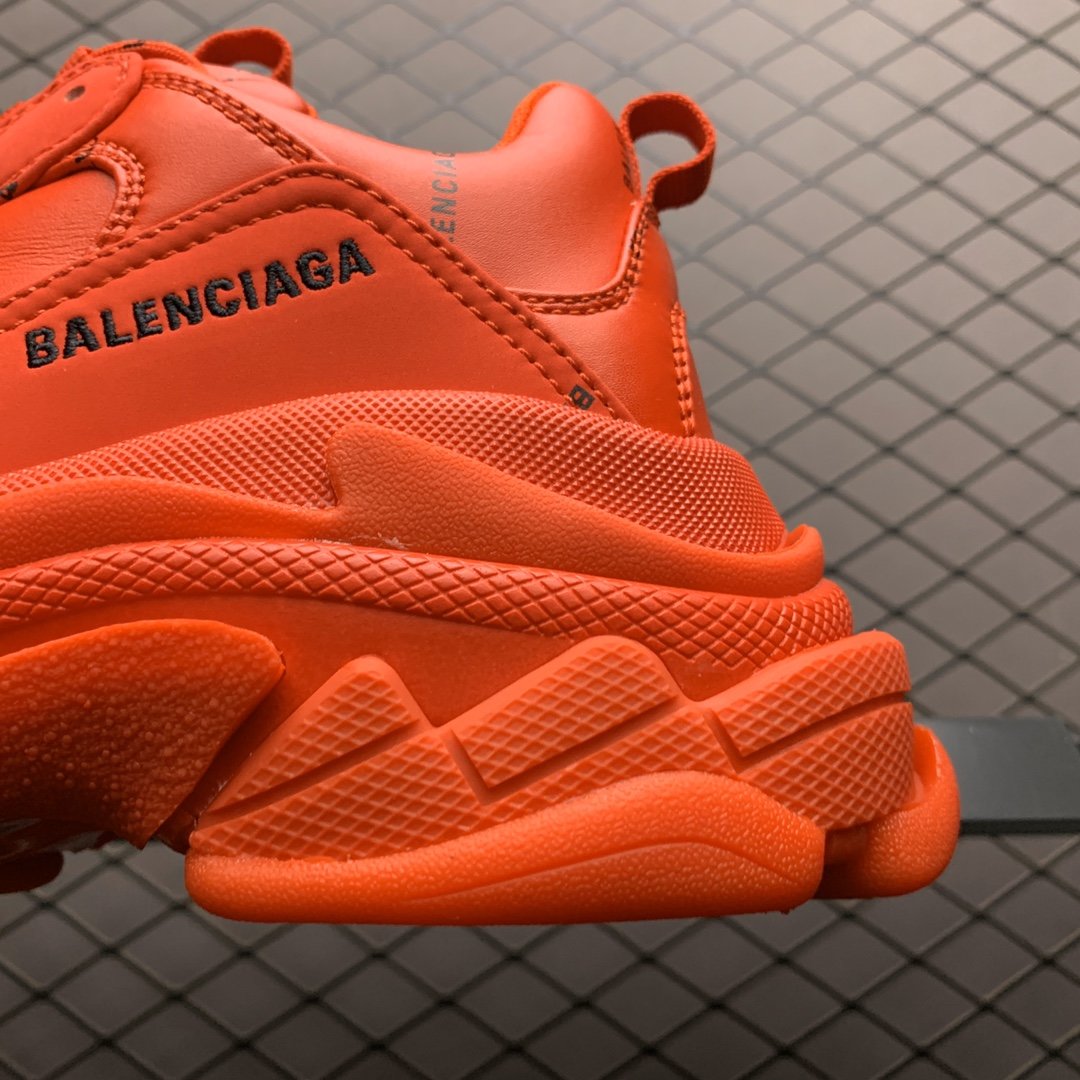 Replica Balenciaga Shoe Balenciaga Triple S Red Size 35-45