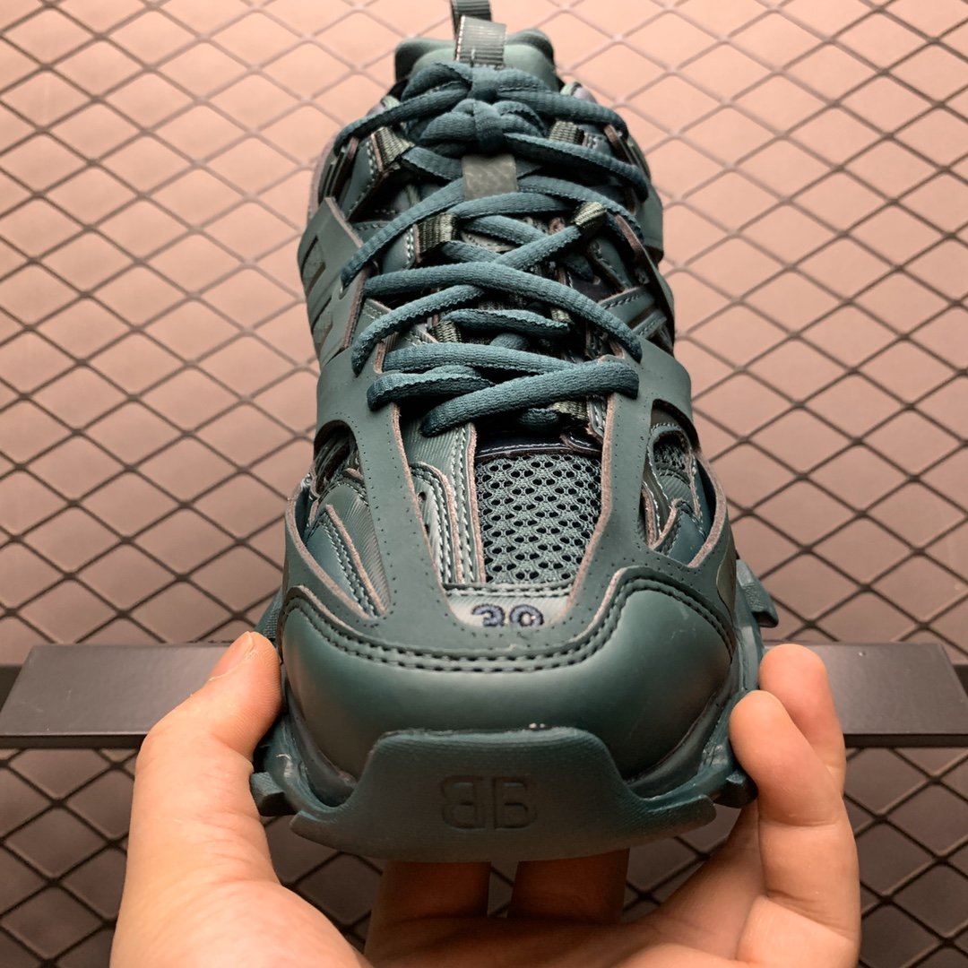 Replica Balenciaga Shoe Balenciaga Track 3.0 Green Size 35-45