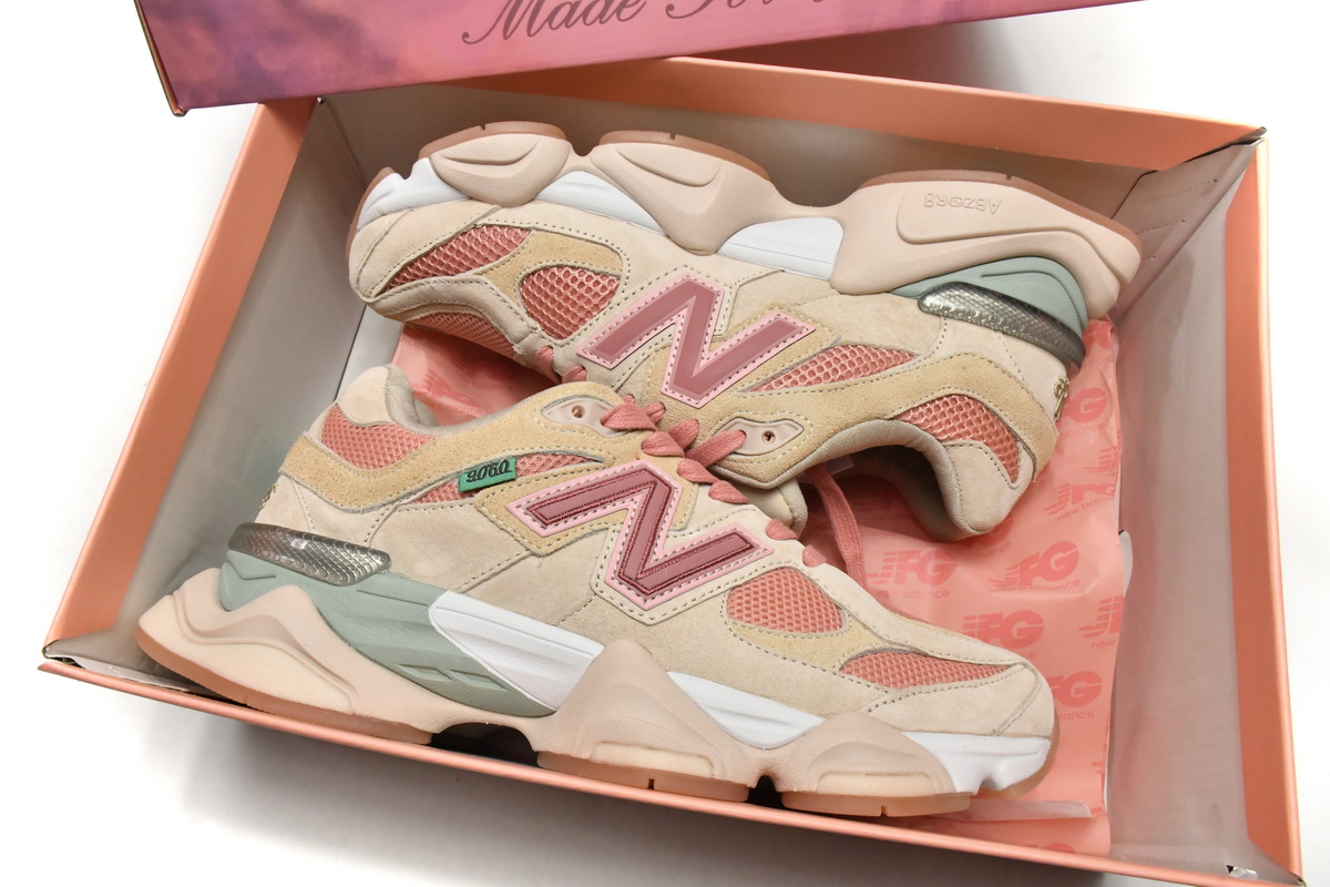 Replica New Balance Shoe U9060JF1 Joe Freshgoods x New Balance 9060 Penny Cookie Pink