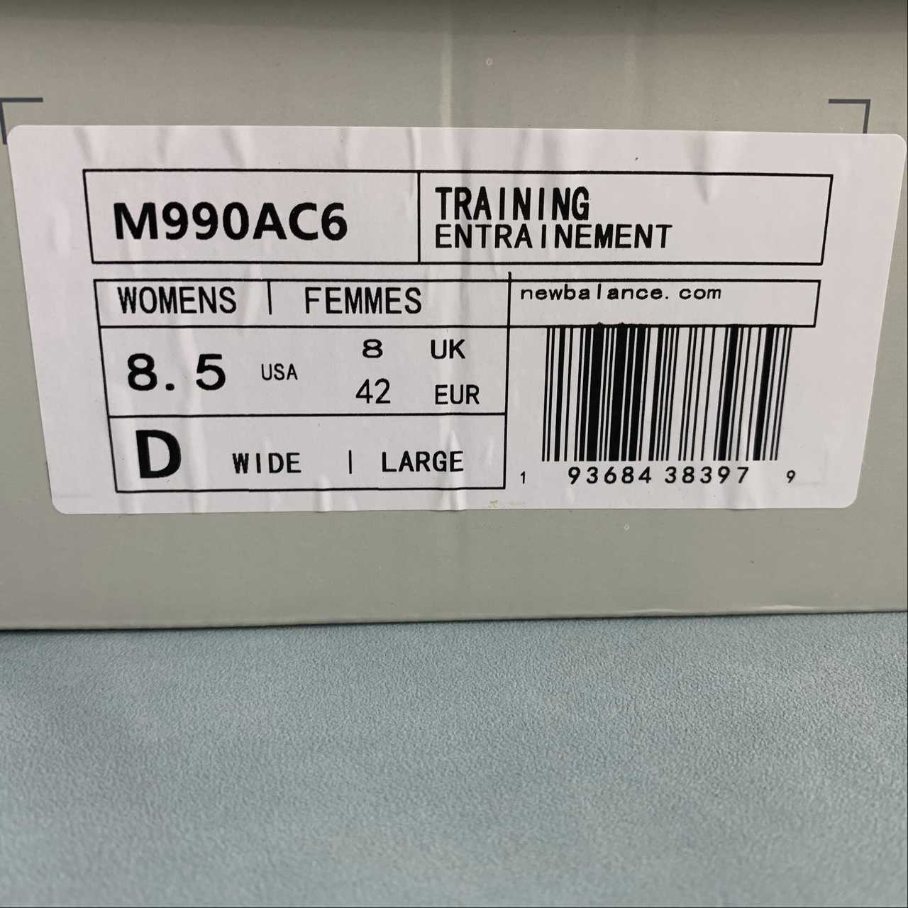 Replica New Balance Shoe New Balance NB990 M990AC6  36-45
