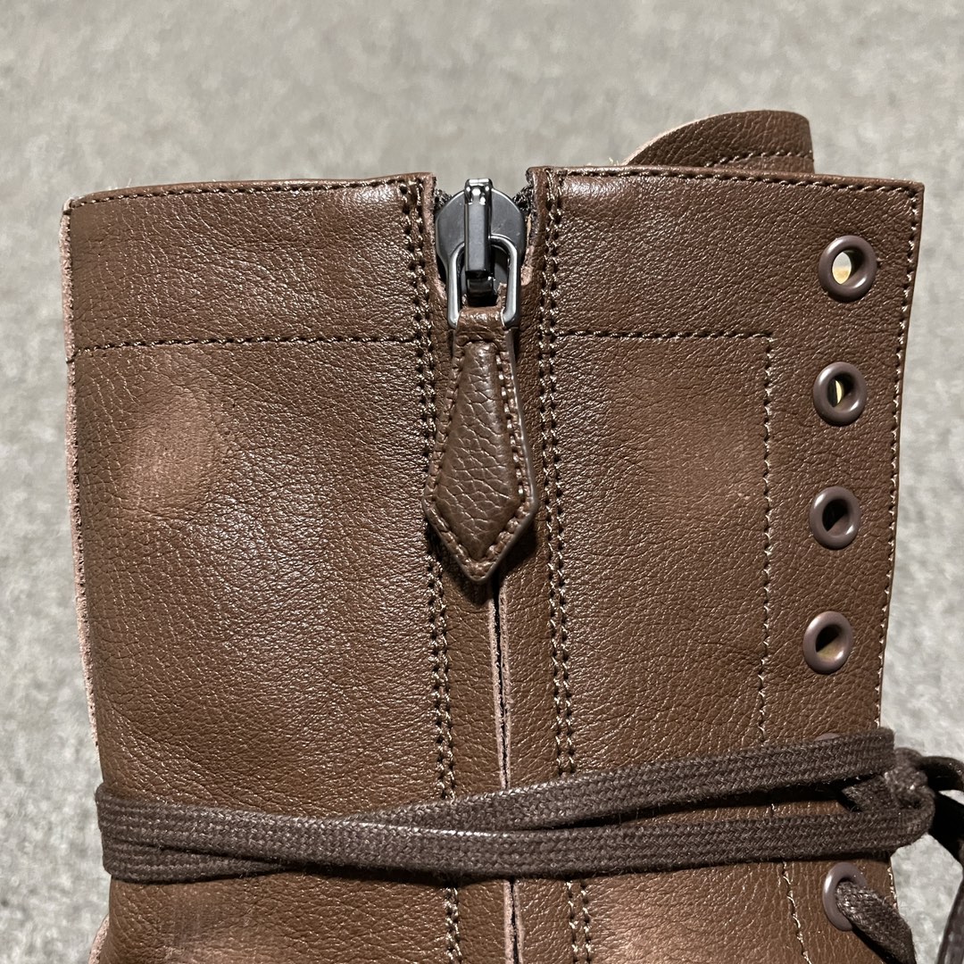 Replica MiuMiu Shoe MiuMiu FW24 New Arrival Brown
