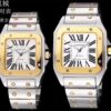 Replica Cartier Santos 904l Stainless Steel Automatic Mechanical Watch 34mm 38mm