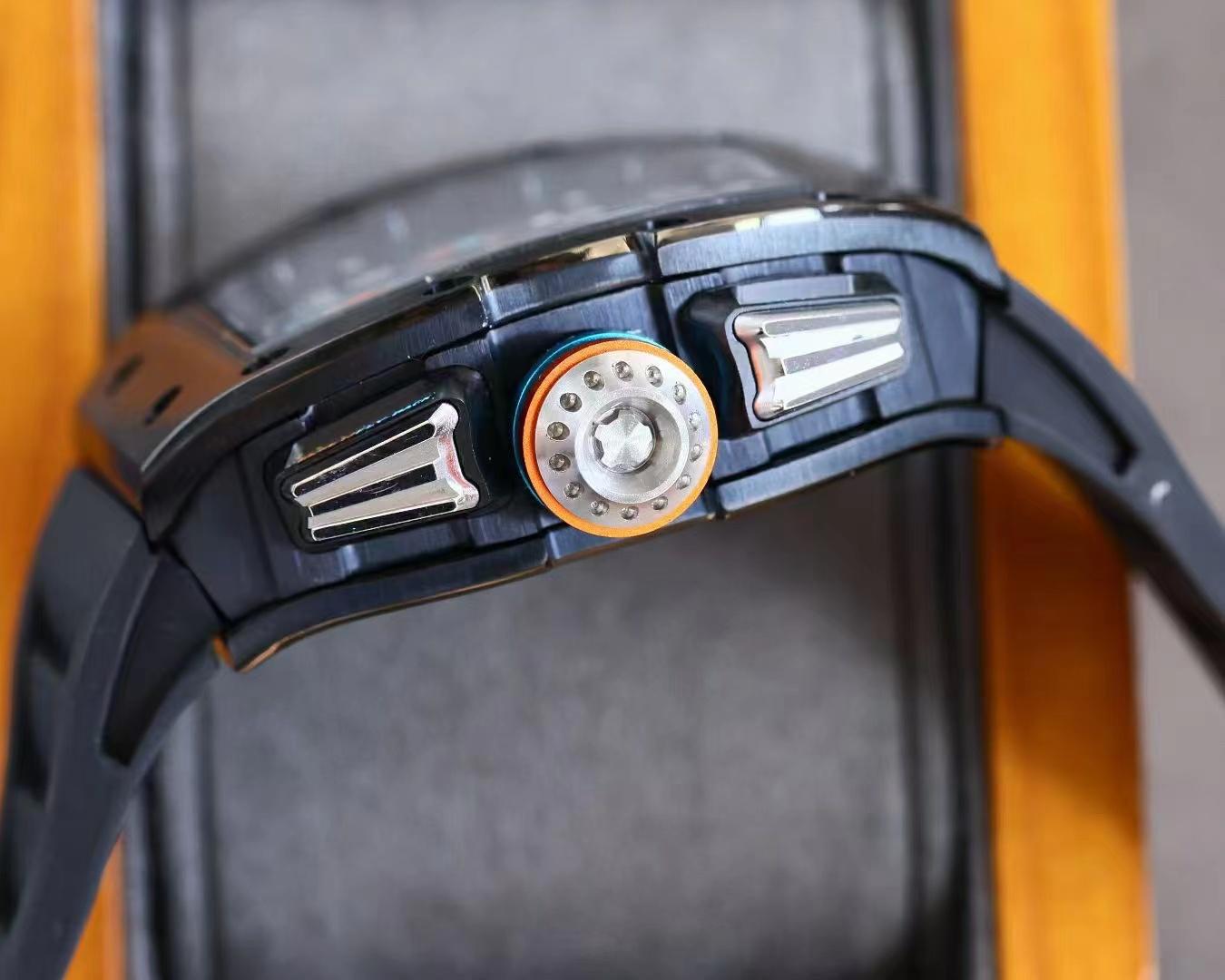 Replica Richard Mille 904l Stainless Steel Automatic Machine Watch 44MM