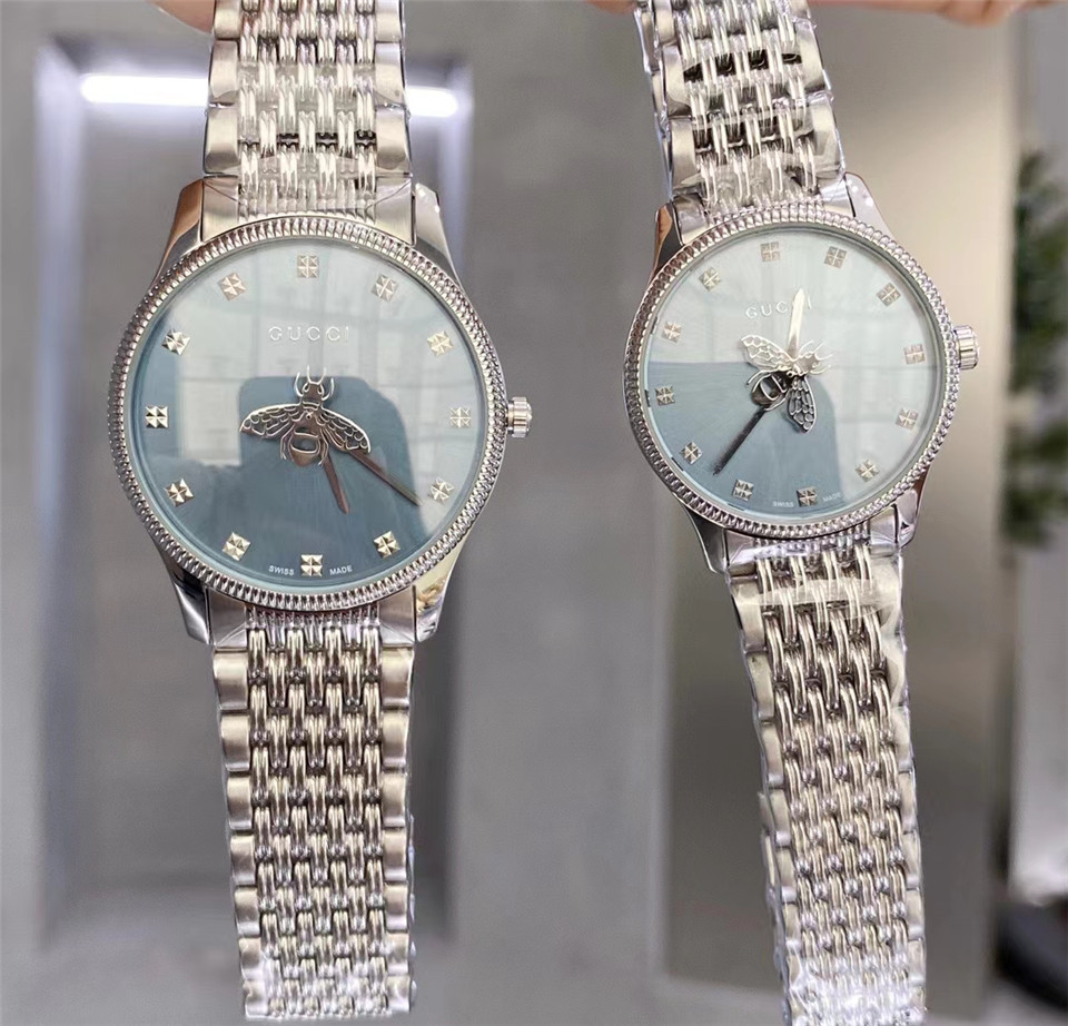 Replica Gucci 904l Stainless Steel Quartz Watch 28MM 38MM