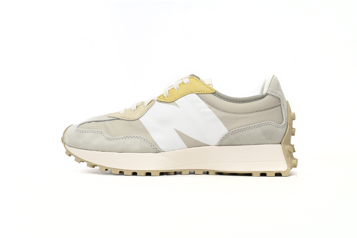Replica New Balance Shoe WS327MS New Balance 327 Cream Coloured