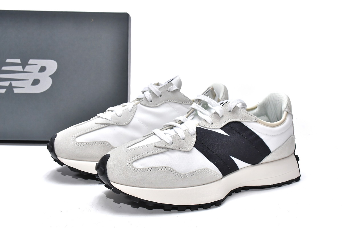 Replica New Balance Shoe MS327FE New Balance 327 Sea Salt Black