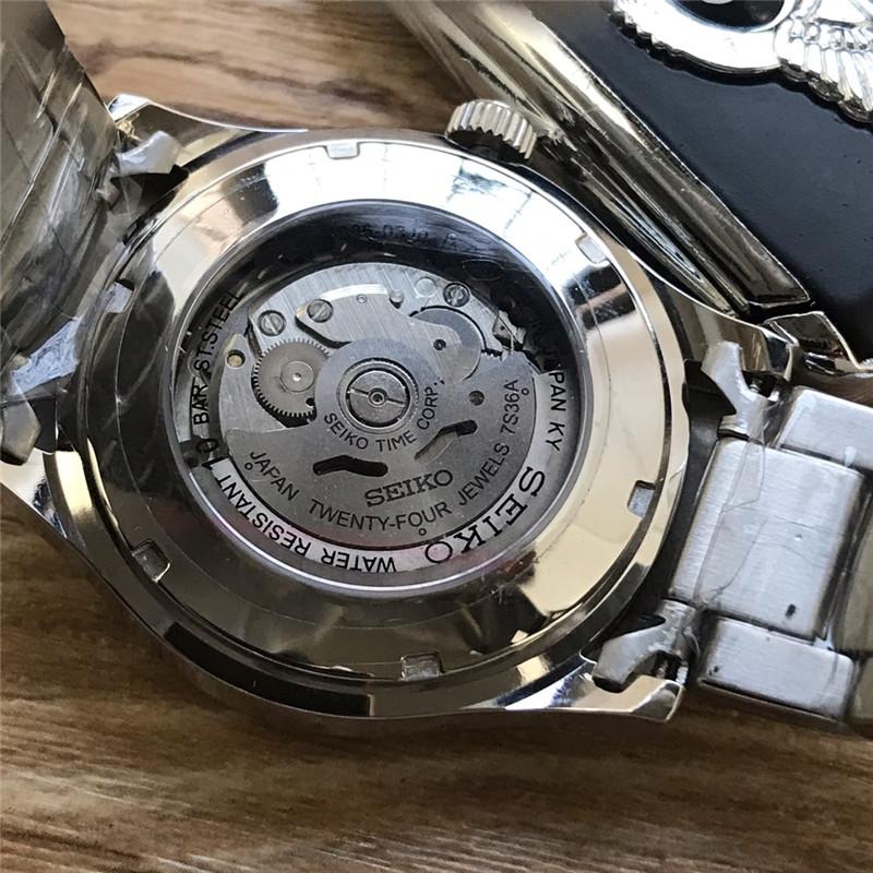 Replica Seiko 904l Stainless Steel Automatic Japanese Movement Watch 42MM