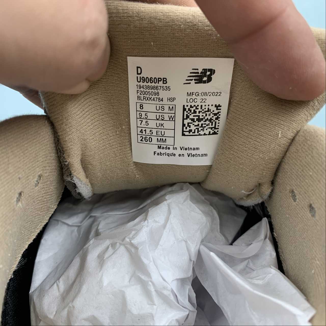 Replica New Balance Shoe New Balance NB9060  U9060PB  36-45