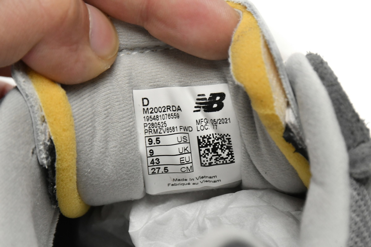 Replica New Balance Shoe M2002RDA New Balance 2002R Cloud Ash