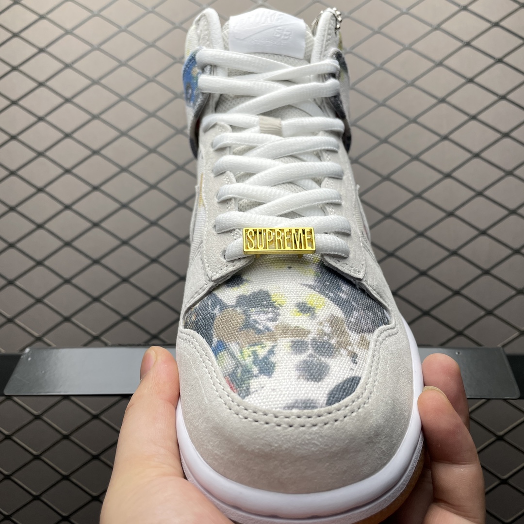 Replica Nike Dunk SB Shoe Supreme x Nike Dunk SB High Rammellzee Size 36-47.5