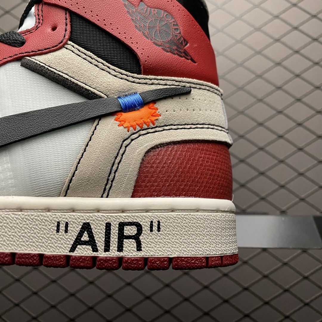 Replica OFF White Shoe Off-White x Air Jordan 1 OW AJ1 AA3834-101 Size 36-47