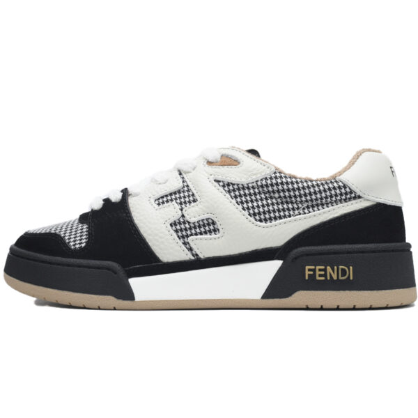 Replica Fendi Shoe Fendi Match Black and White