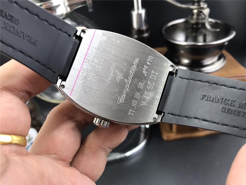 Replica Franck Muller 904l Stainless Steel Automatic Machine Watch 42MM