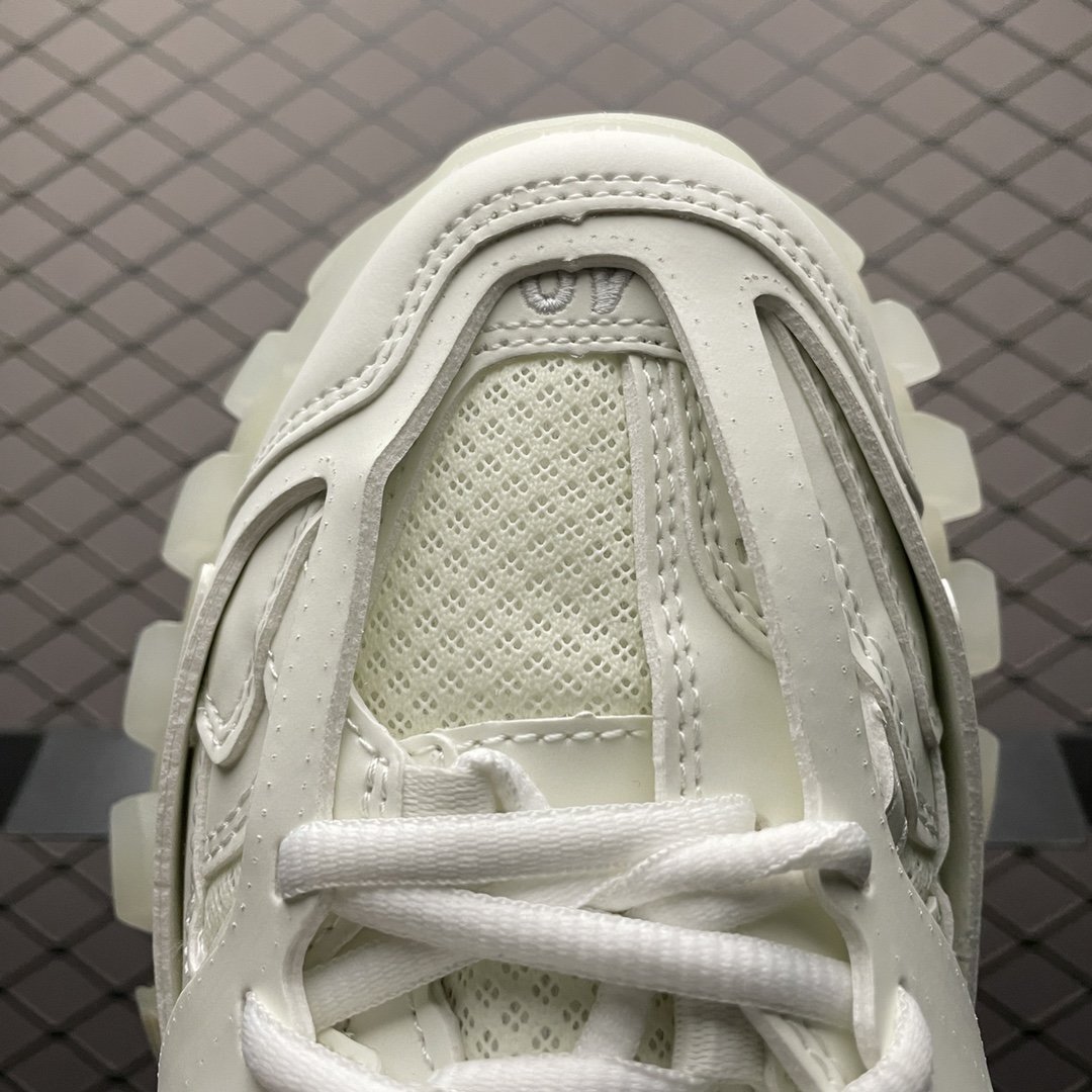 Replica Balenciaga Shoe Balenciaga Sneaker Tess s Gomma MAILLE WHITE-ORANGE 35-46 08