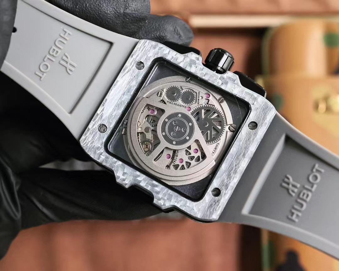 Replica Hublot Carbon Fiber VK Quartz Watch 44MM