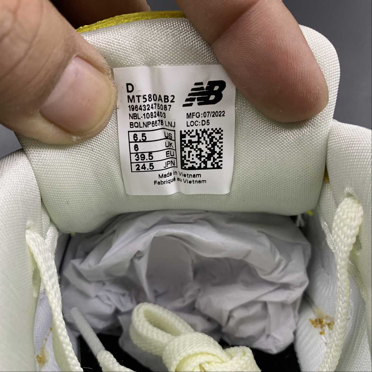 Replica New Balance Shoe New Balance NB580 MT580AB2 36 37 38 38.5 39 40 40.5 41 42 42.5 43 …