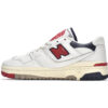 Replica New Balance Shoe BB550A3 Aim Leon Dore x New Balance 550 White Red Navy
