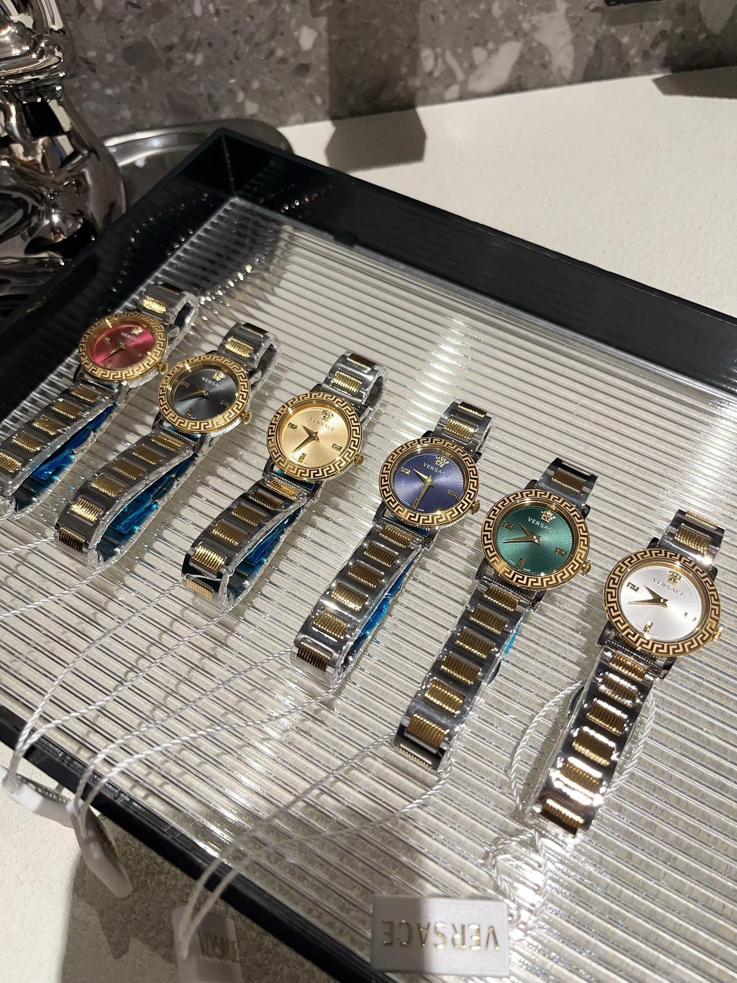 Replica Versace 904l Stainless Steel Quartz Watch 28MM