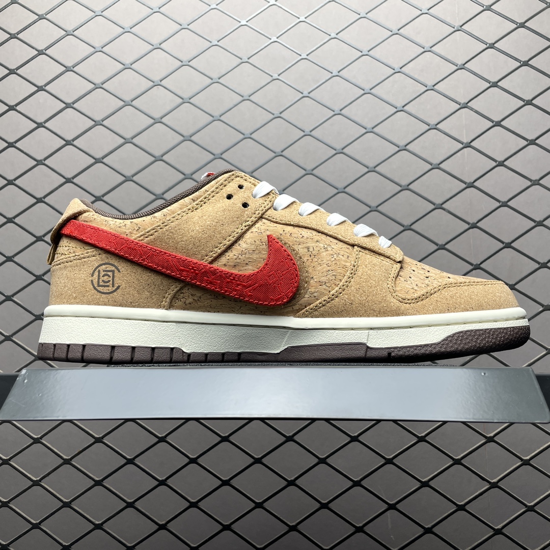 Replica Nike Dunk SB Shoe CLOT x Nike Dunk Low Cork Size 36-47.5