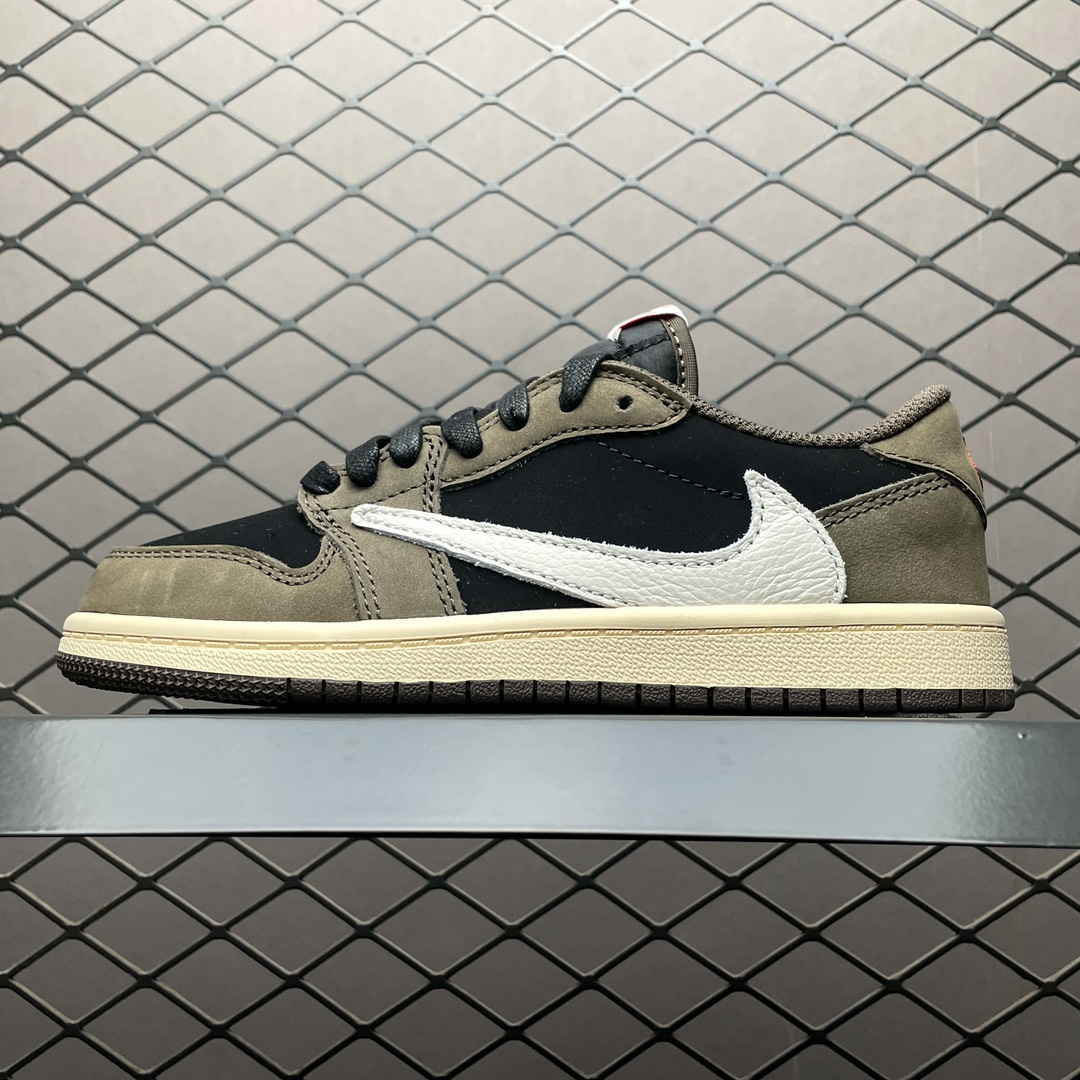 Replica Air Jordan Shoe Scott x Air Jordan AJ1 Low OG TS CQ4277-001 Size 36-47.5
