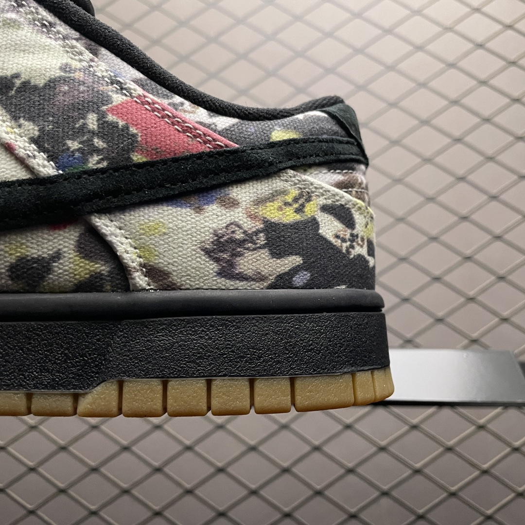 Replica Nike Dunk SB Shoe Supreme x NK Dunk Low Rammellzee FD8778-001 Size 36-47.5