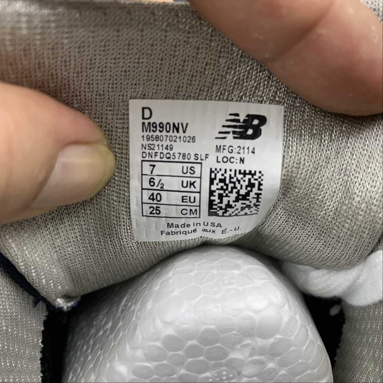 Replica New Balance Shoe New Nike Shoes New Balance NB990  M990NV6  36-45
