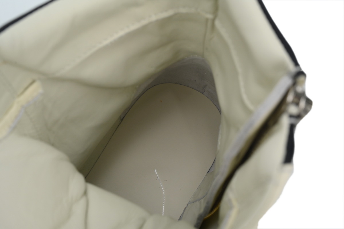 Replica Rick Owens Shoe Rick Owens Luxor Geobasket High ‘Milk Black’