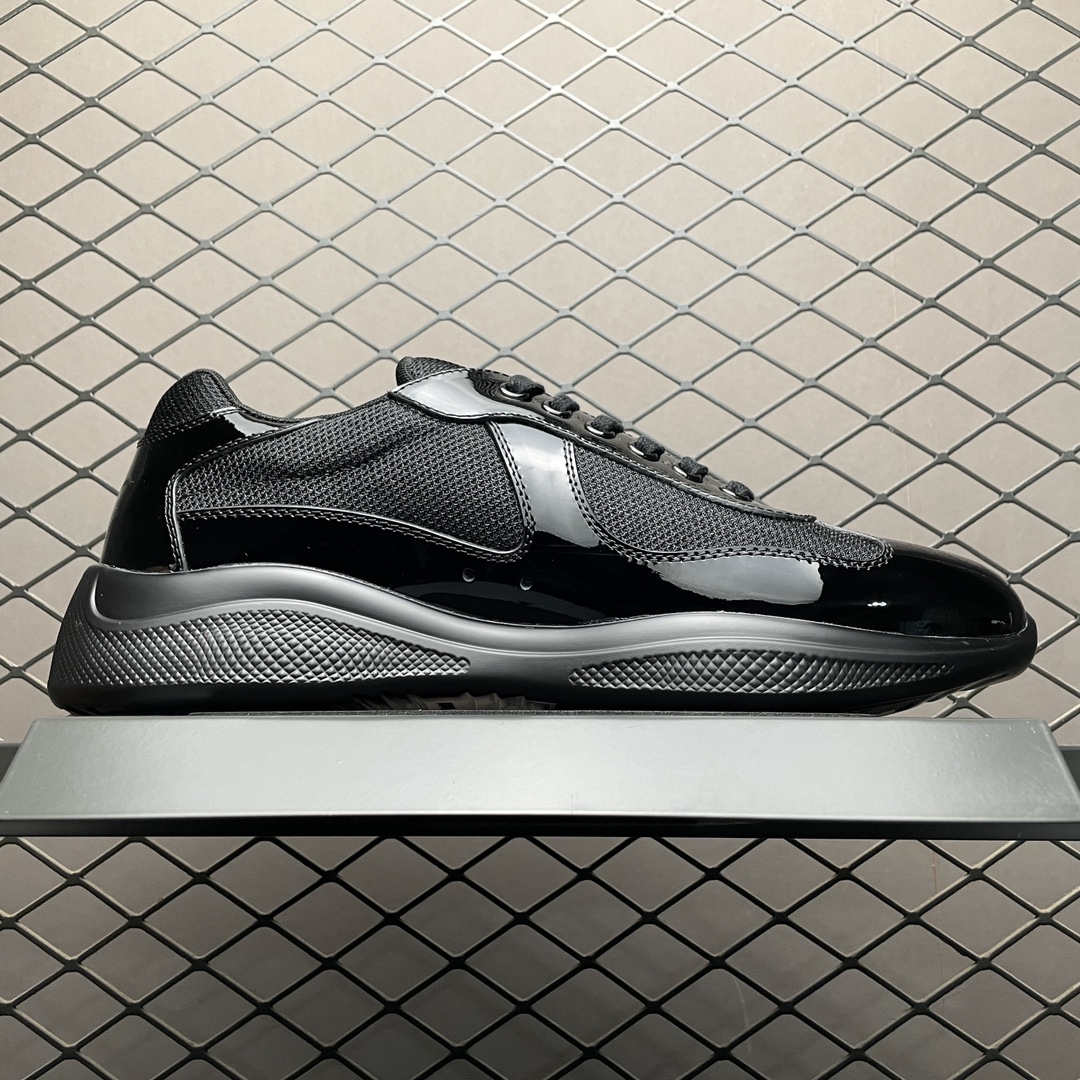 Replica Prada Shoe Prada Calzature Uomo Size 38-46 Black