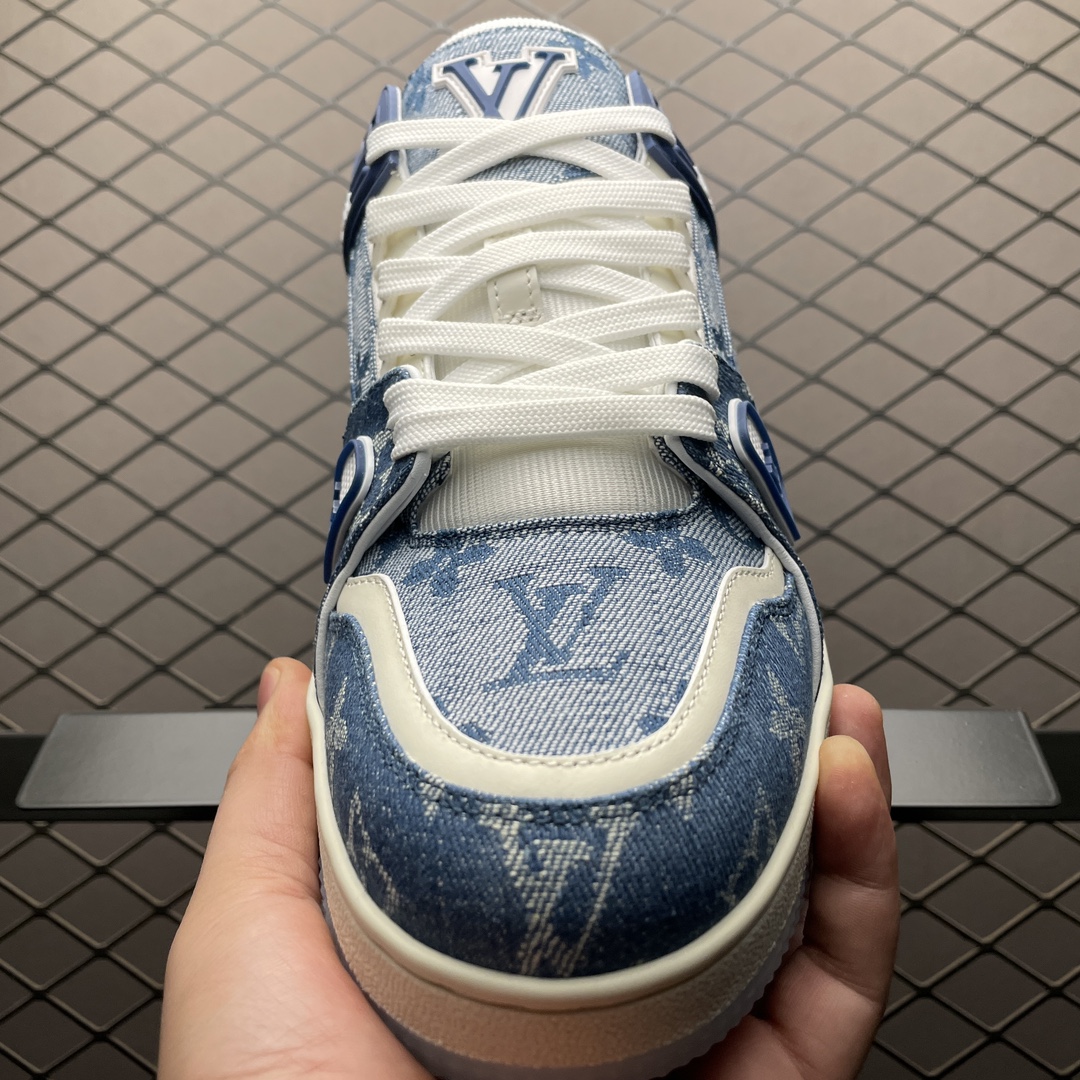 Replica LV Shoe Louis Vuitton  LV Trainer  35 36 37 38 39 40 41 42 43 44 45