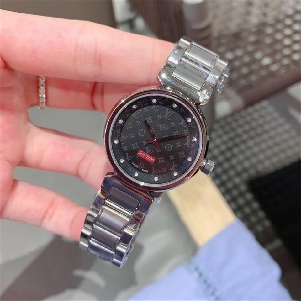 Replica LOUIS VUITTON LV 904l Stainless Steel Quartz Watch 33MM