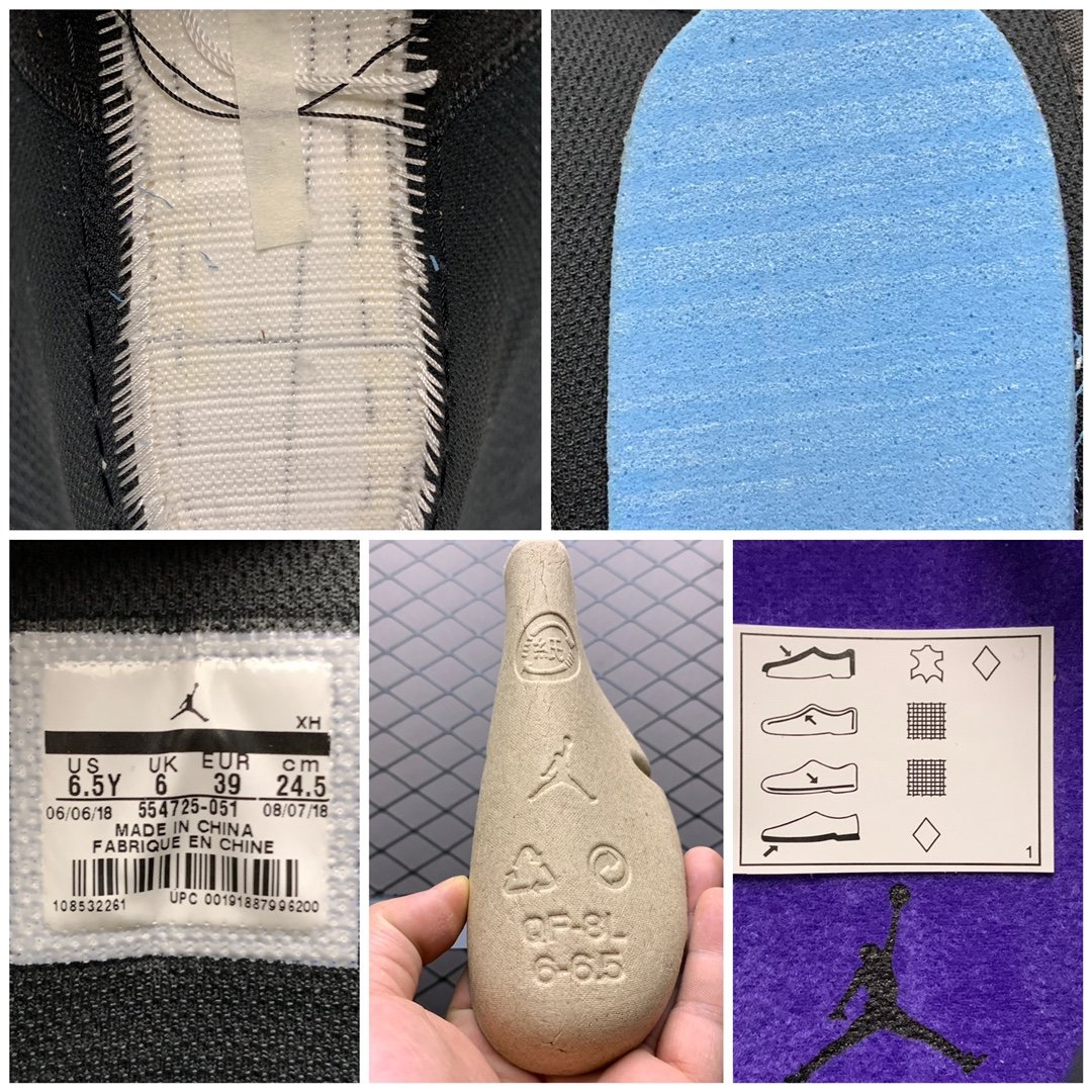 Replica Air Jordan Shoe Air Jordan 1 Mid AJ1 554725-051 36-39