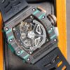 Replica Richard Mille Carbon Fiber Automatic Machine Watch 42MM