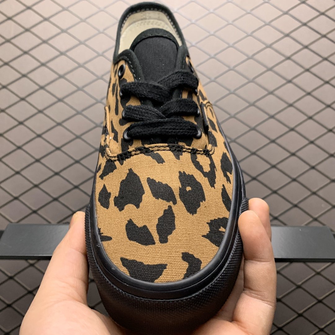 Replica Vans Shoe Vans Authentic 44 DX Leopard BLACK 35-44