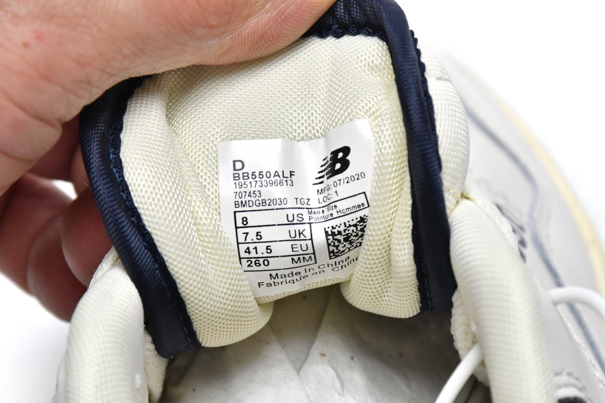 Replica New Balance Shoe BB550ALF Aim Leon Dore x New Balance 550 Navy