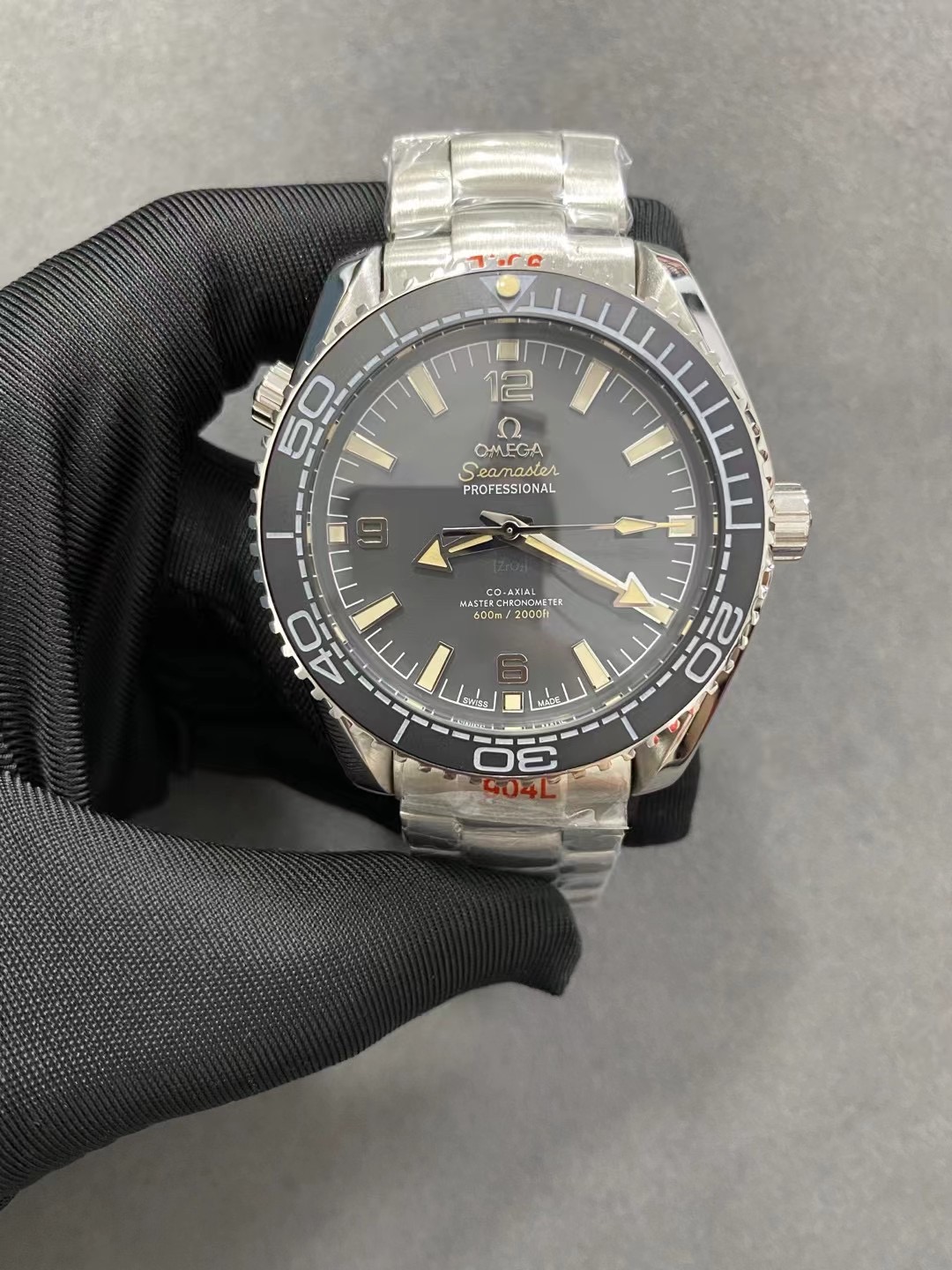 Replica Omega 904l Stainless Steel Automatic Machine Watch 44MM