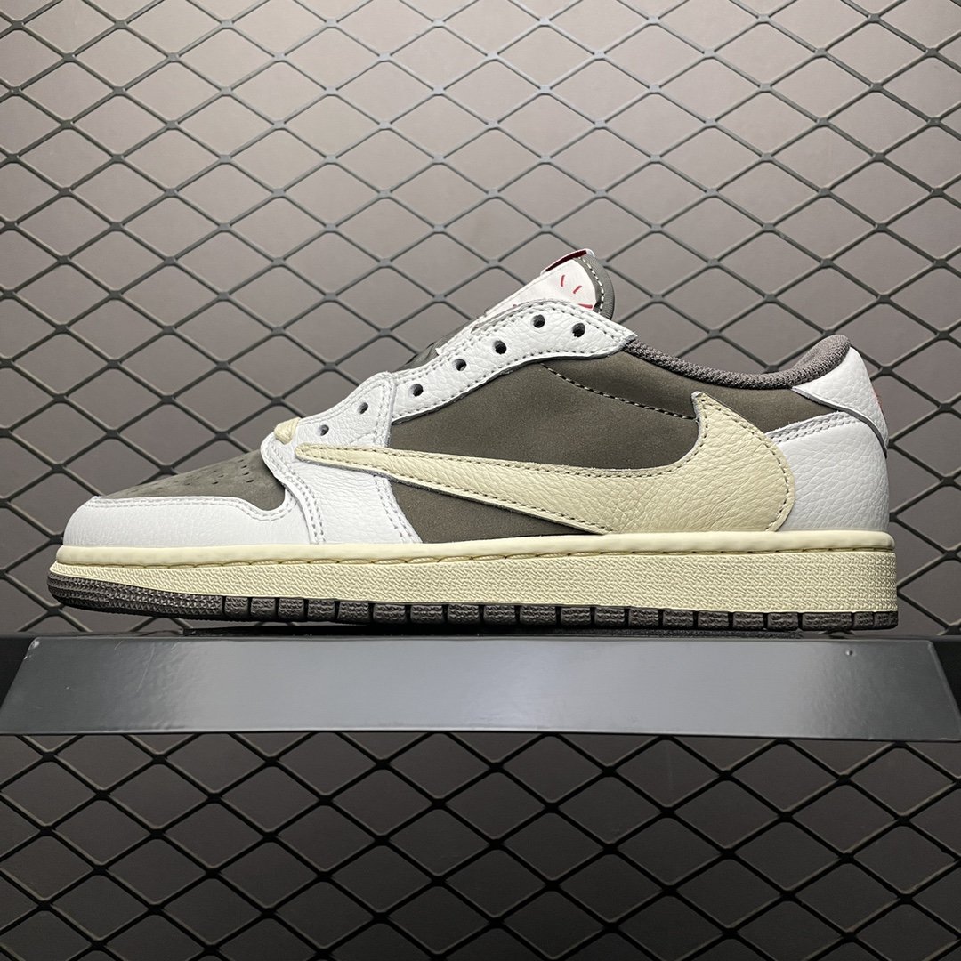 Replica Air Jordan Shoe Travis Scott x Air Jordan 1Reverse Mocha DM7866-162 Size 36-47