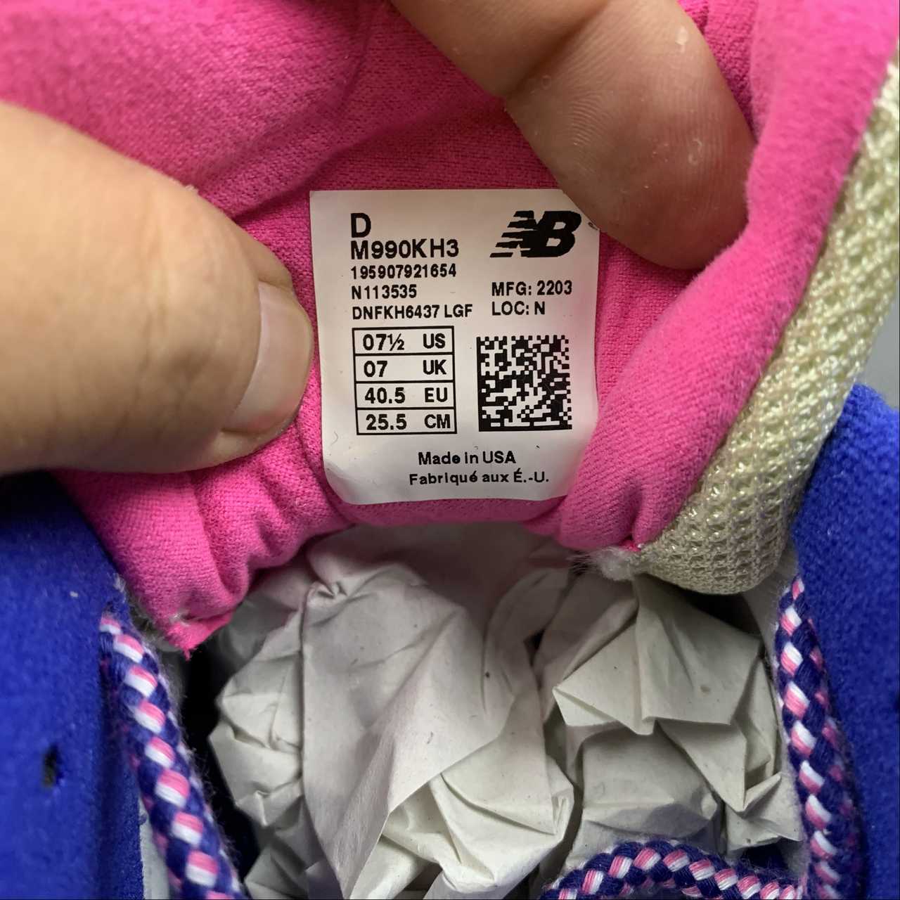 Replica New Balance Shoe New Balance NB990 M990KH3  36-45
