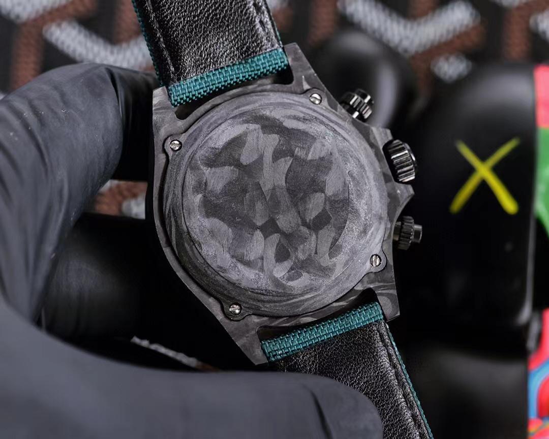 Replica Rolex Daytona Carbon Fibre Automatic Mechanical Watch 40mm