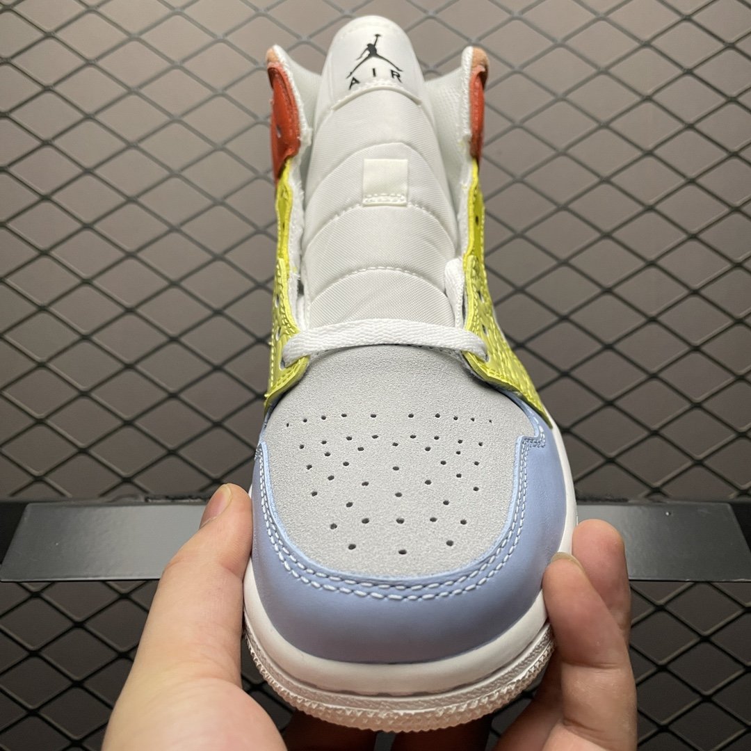 Replica Air Jordan Shoe Air Jordan 1 Mid AJ1 DJ6908-100 36-39